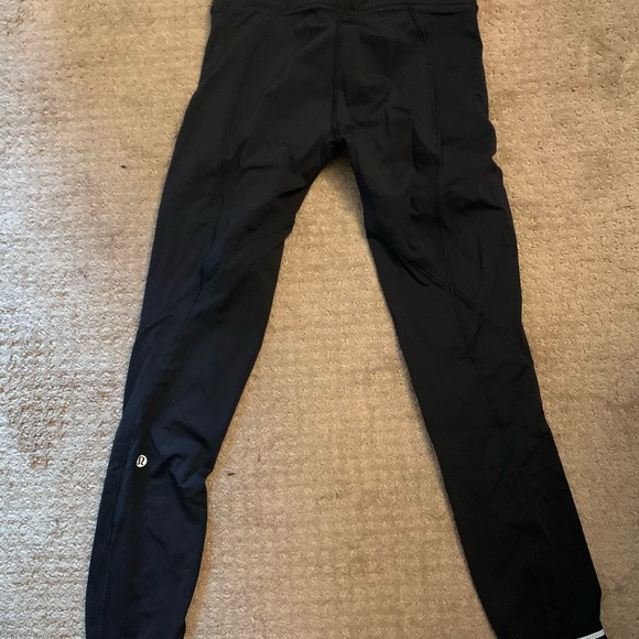 Black Lululemon Leggings - Picture 2 of 3